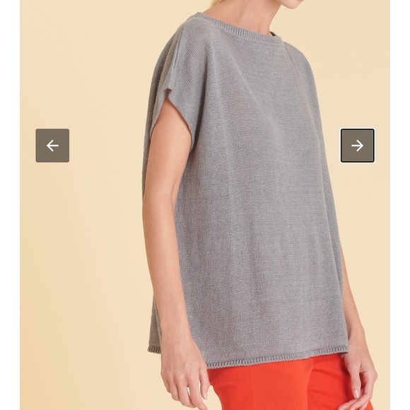 Maevy MISTRAL T-SHIRT, Grey Linen - Picture 3 of 7